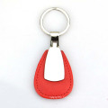 China Manufacturers Wholesale leather and Metal Custom Logo Keychain/Key chain